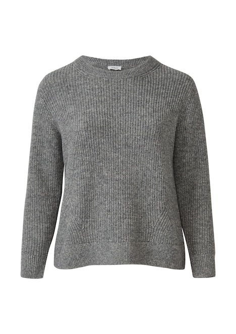 Strickpullover aus Wollmix