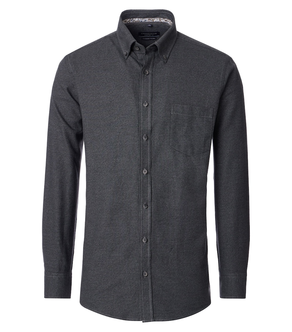 Freizeithemd uni Comfort Fit