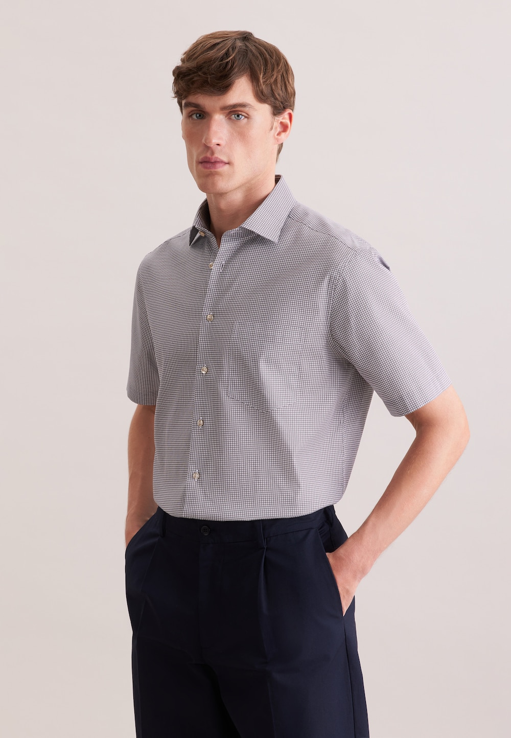 Herren Business Hemd - Druck