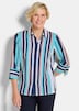 Blusenshirt mit Streifenmuster