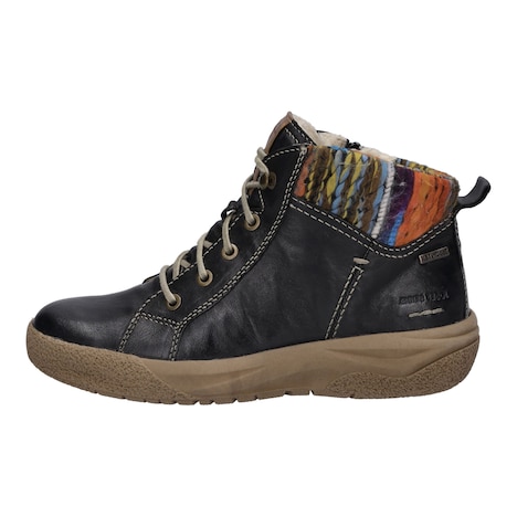 Damen Stiefelette Alina 52, schwarz-kombi