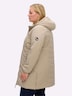 Steppjacke Langarm Uni Mit Kapuze
