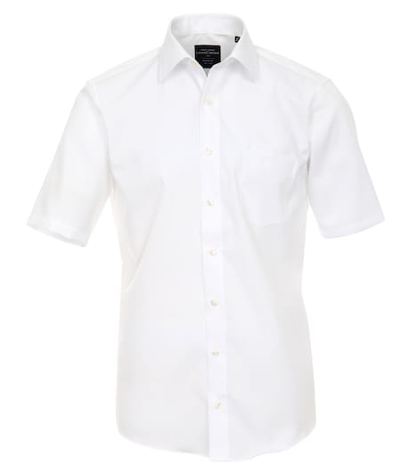 CASAMODA Businesshemd Kurzarm uni Modern Fit