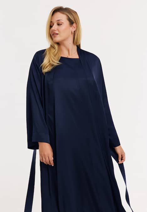 mit Langarm Kleid