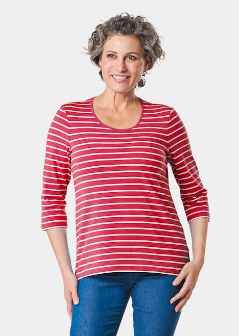 Buntgewirktes Ringelshirt