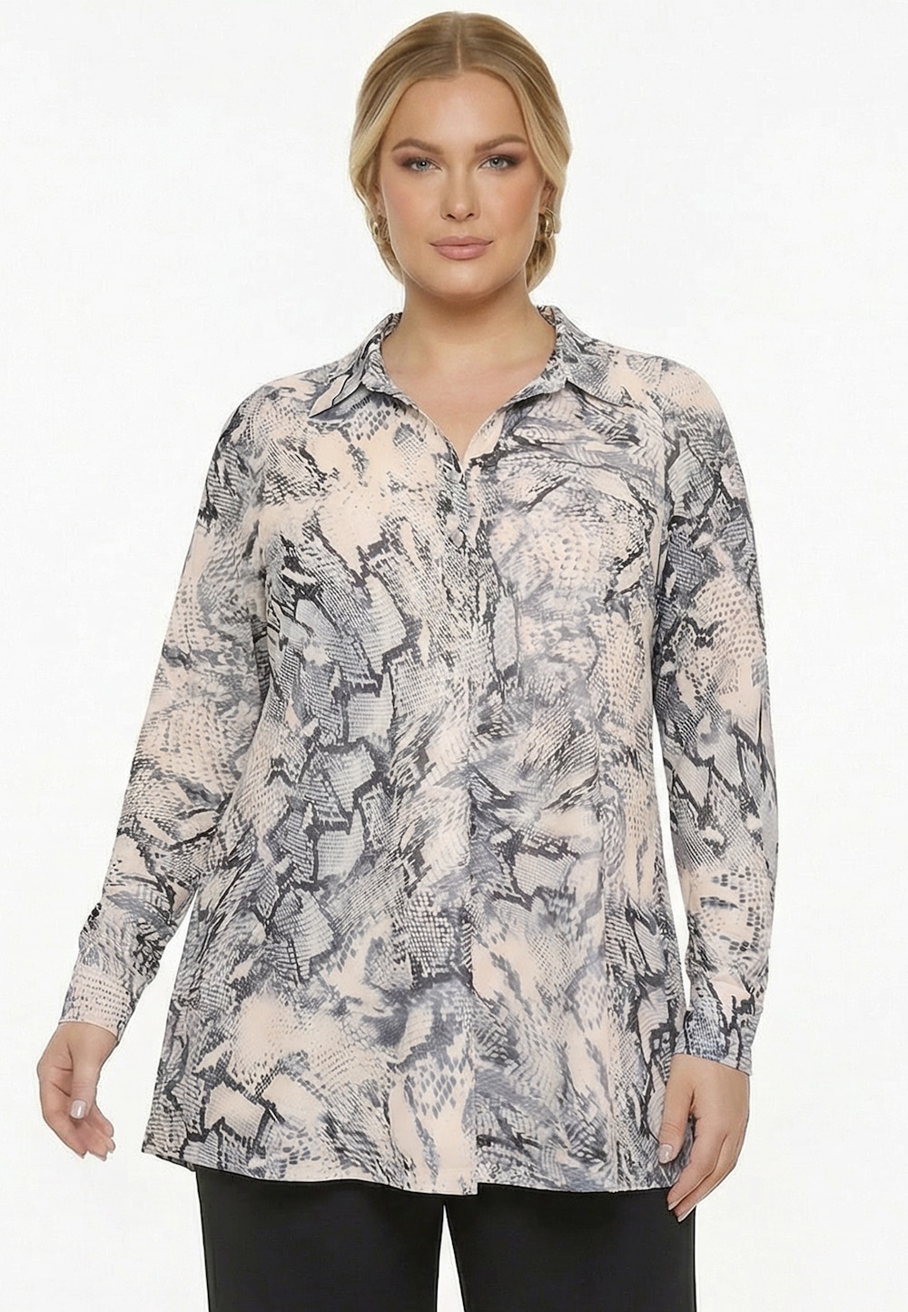 with long sleeves Bluse