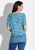 GOLDNER Shirt Shirt met bloemen en randdessin