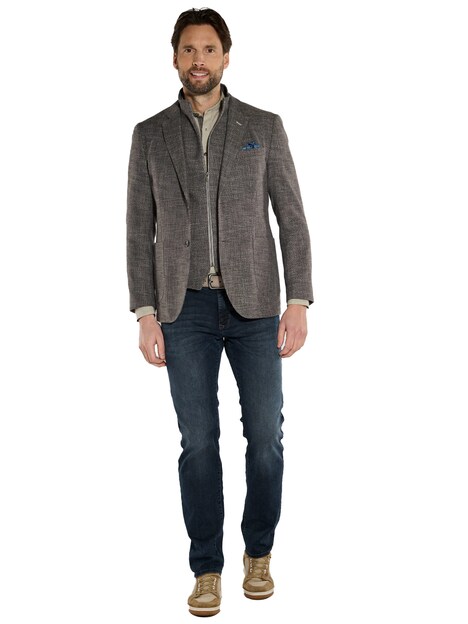 engbers Herren Freizeit-Sakko regular , Dunkelbraun