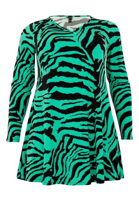 Tuniek met dierenprint