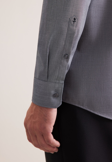 Herren Business Hemd - Uni