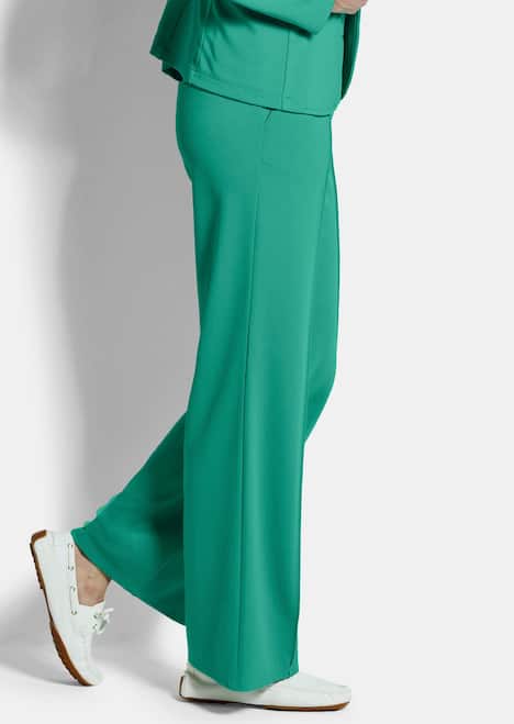 Jersey-Hose mit Biesen