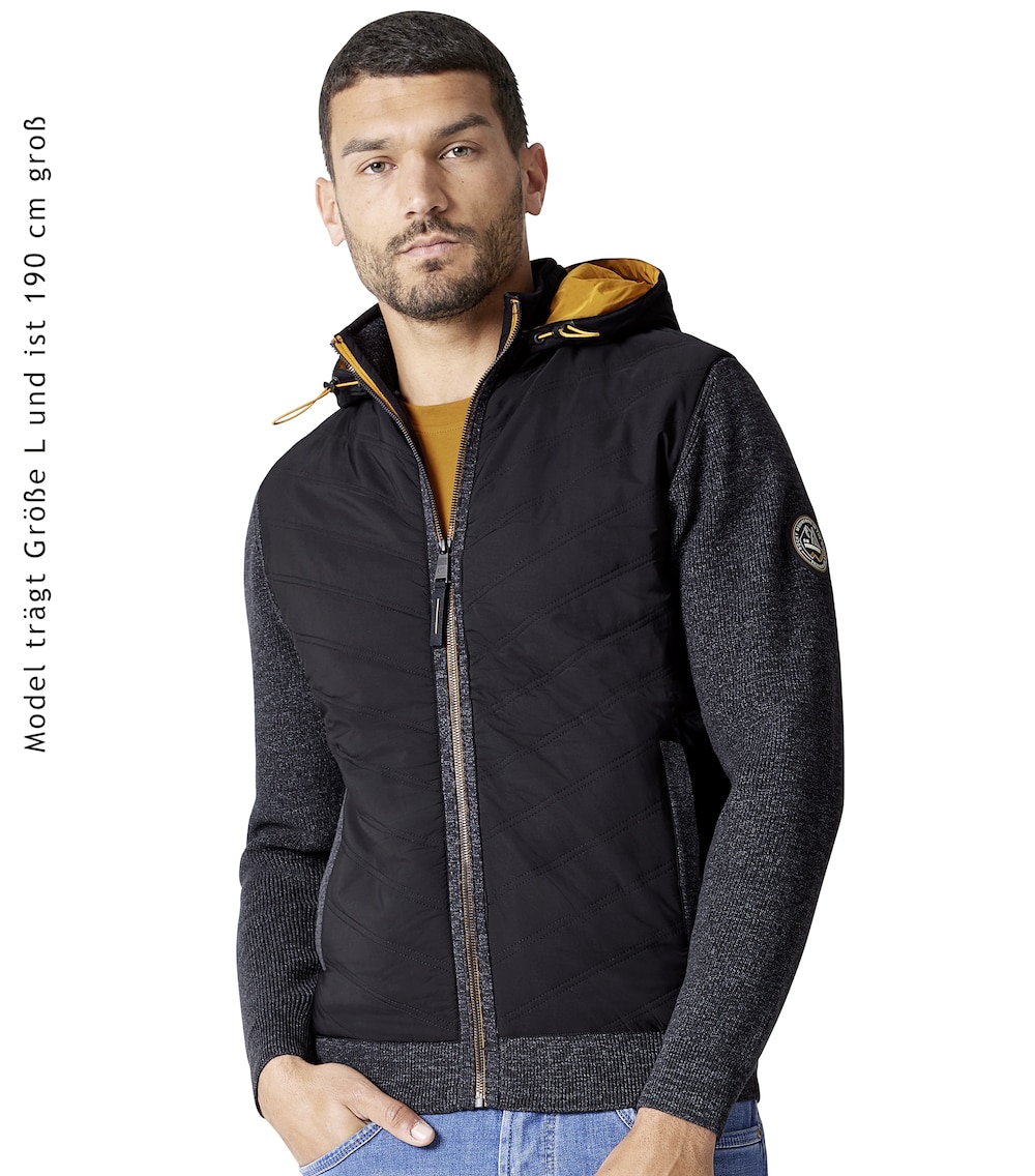 Strickjacke uni