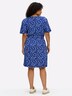 Jersey-Kleid Kurzarm