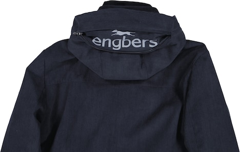 Herren Wasserabweisende Funktionsjacke mit Cord-Struktur , Saphirblau