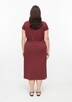 Jerseykleid in Midilänge mit Tunnelzug