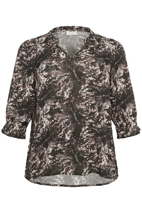 Langarm-Bluse Regular fit