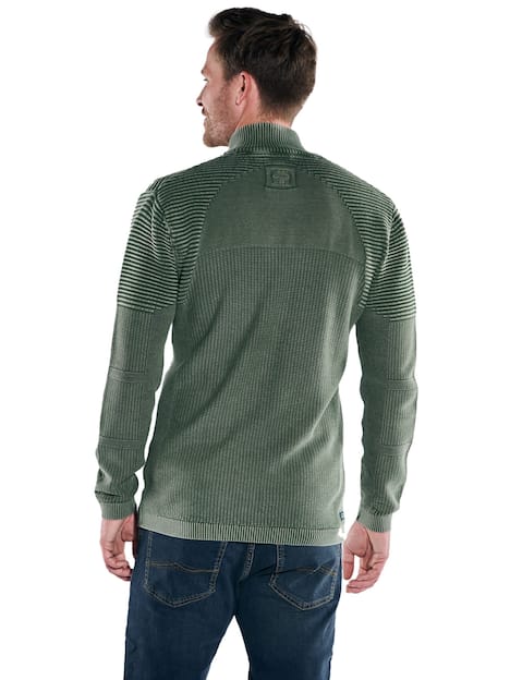 engbers Herren Cardigan regular , Khaki
