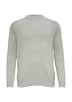 Crew-Neck-Pullover mit Farbeffekt