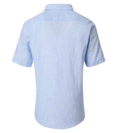 Leinenhemd uni Casual Fit