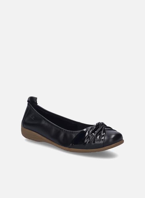 Damen Ballerina Fenja 28, schwarz