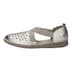 Damen Slipper Sofie 44, platin