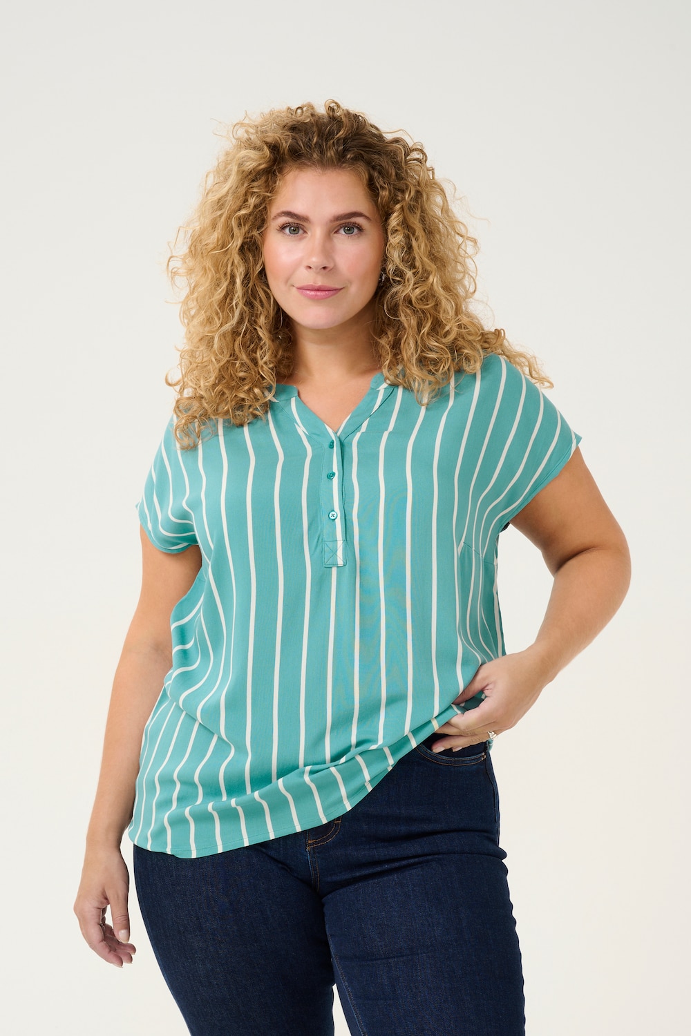 Ärmellose Bluse Regular fit