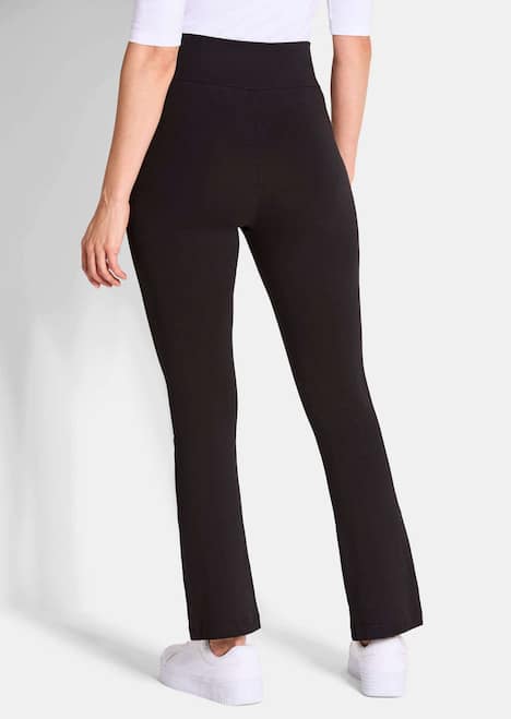 GOLDNER Legging met wijd uitlopende pijpen Twee leggings