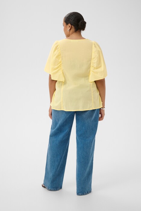 Kurzarm-Bluse Loose fit