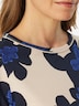 Schiesser Damen Pyjama Comfort weiß,blau