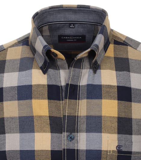 Freizeithemd kariert Casual Fit