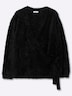 Langarm-Pullover Langarm-Pullover mit Flauschgarn Langarm