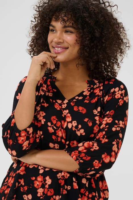 Langarm-Bluse Regular fit