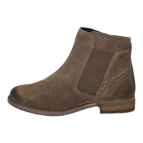 Damen Stiefelette Sienna 35, taupe