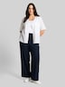 Bluse mit Lochstickerei