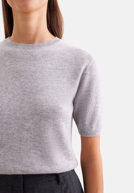 Damen Strick T-Shirt - Uni