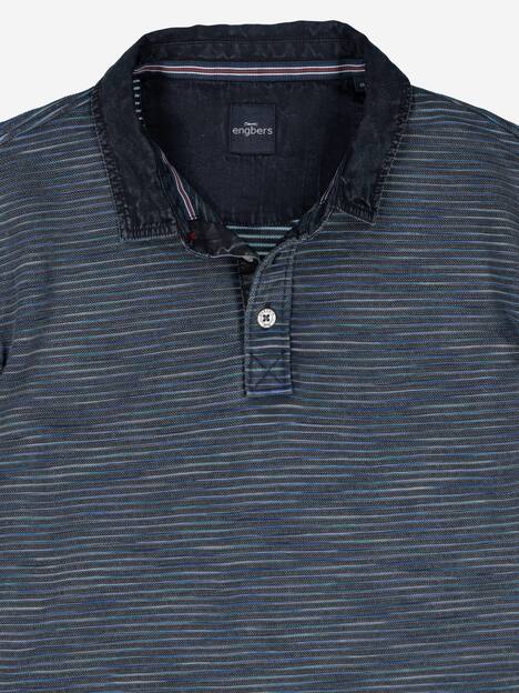 engbers Herren Polo-Shirt regular , Schwarz