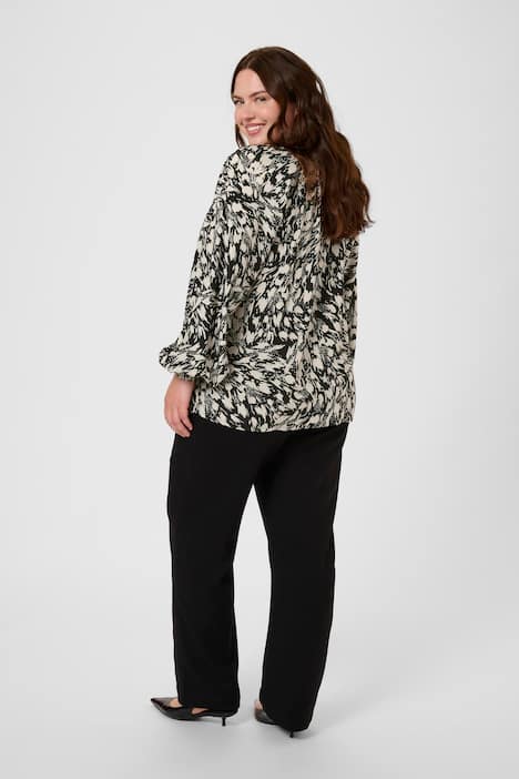 Kurzarm-Bluse Regular fit