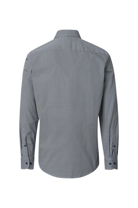 Freizeithemd langarm Print Comfort Fit