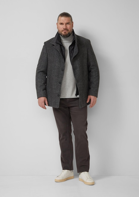Rollkragenpullover aus reiner Baumwolle