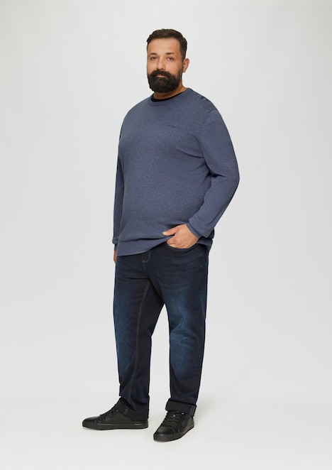 Strickpullover mit Crewneck