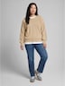 Oversize Strickpullover mit Rundhalsausschnitt