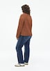 Raglanpullover mit Rippdetails