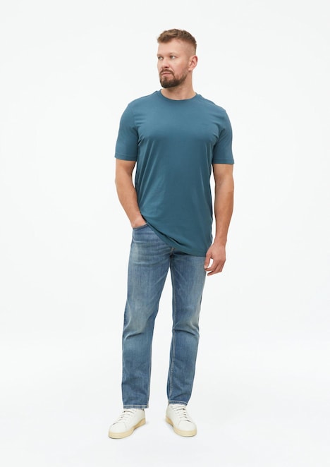 Baumwoll-T-Shirt mit Logo-Print