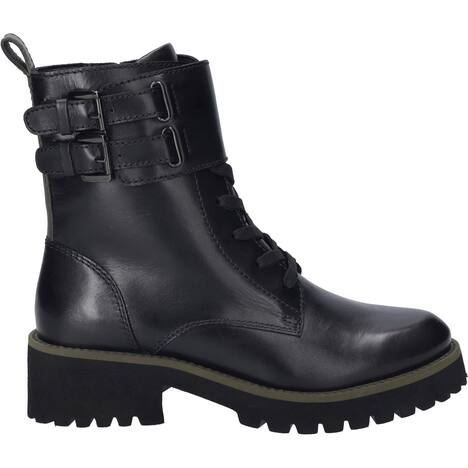 Damen Stiefelette Sallina 03, schwarz-grün