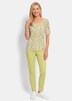 Viscose shirt met zebraprint