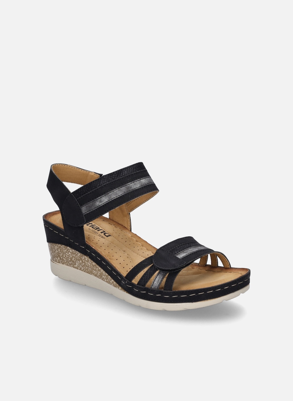 Damen Sandale Savoie 03, schwarz