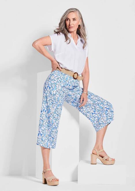 Uni Bluse mit Hemdkragen