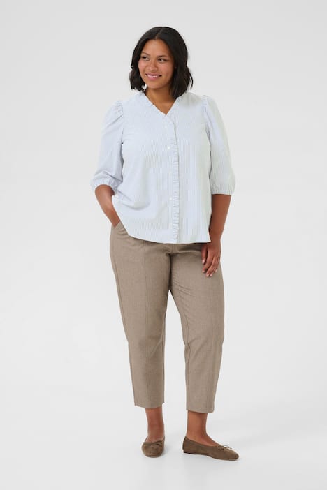 Langarm-Bluse A-shape