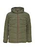 Gesteppte Jacke mit abnehmbarer Kapuze