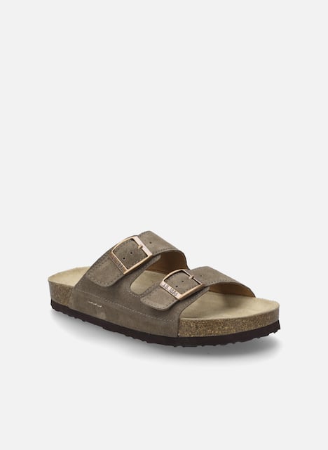 Damen Sandale Hermine 06, taupe